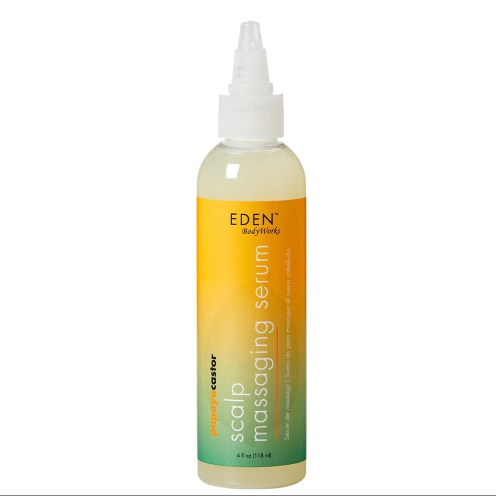 Eden Bodyworks Scalp Massaging Serum, Papaya Castor, 2floz, Brand New